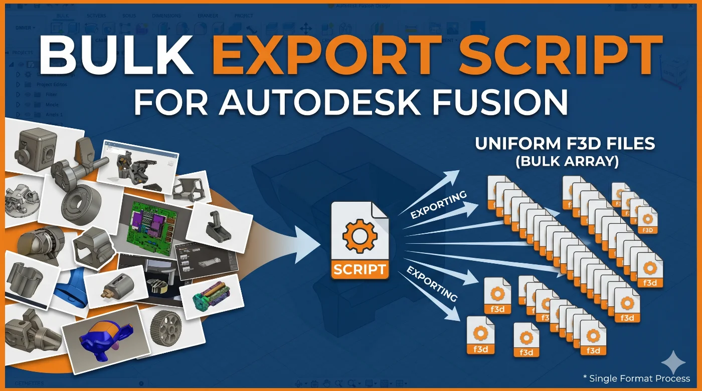 Bulk Export Script - Free Fusion 360 Script Download | ScaleCad